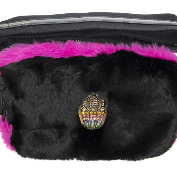 - KURT GEIGER LONDON Kensington Medium Camera Black Leather Crossbody Bag - Picture 2 of 12